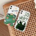Cellphone Case For OPPO A36 A76 A78 A52 A9 A11X A94 A98 R17 R15 F17 F19 Pro RENO 5F 5Lite Phone Casing Cartoon Soft Frog Hat Fat Duck Cute Bear The Frog Prince TPU Silicone Back Cover Full Protection Clear Shockproof Creative Anti-falling.