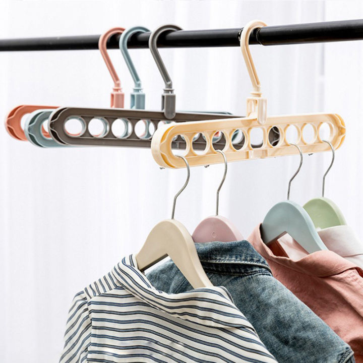 Multi-function%20Folding%20Hanger%209%20Hole%20Rotating%20Clothes%20Hanger%20Closet%20Organizer%20Home%20Bedroom%20Storage%20Rack%20Vertical%20Hanger%20-%20Image%207