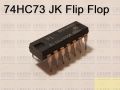 2Pcs 7473 SN74HC73N 74HC73 74LS73 Flip Flop Dual In Line Package DIP 14 Pin IC. 