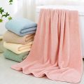 Couple Simple Bath Towel Absorbent Spring and Summer Thin Pure Cotton All Cotton Soft Home Dormitory Men's and Women's Three-Piece Suit of Bath Towel. 
