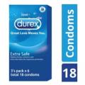 durex Extra Safe Condoms 3's Pack - Condom. 