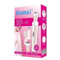 Kemei KM-3024 Multifunctional 4 in 1 Face, Eyebrow, Nose, & Lady Shaver for Women. 