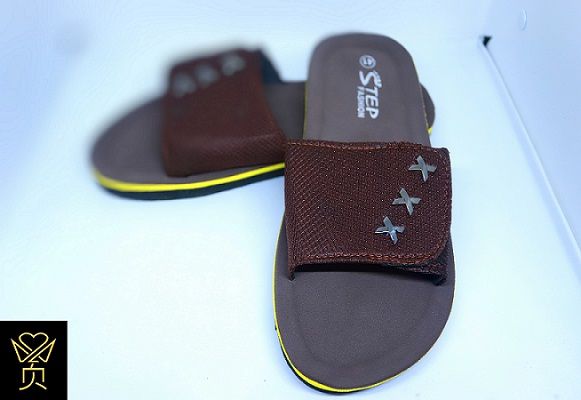 Casual Sandals - Sandals for men - Slipper for Men - Adjustable Sandal - Long Lasting sandal - Slides Slipper for Men - Home Sandal for Winter - As Same As Picture