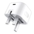 For 20W USB.C Power Adapter FOR iphone 13/12/11/X - Three pin ( Only Adapter ).