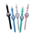 Children's Watch, Female Student Korean Edition, Simple Cute Black White Pink Candy Jelly, Fresh and Trendy Soft Girl. 