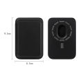 Magnetic Universal Leather MagSafe Wallet Card Holder Strong Hold Card Pocket for Iphone Samsung Xiaomi OPPO Motorola Google. 