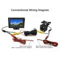 5 Inch Car Rear View Monitor, TFT LCD Display Monitor for DVD Vehicle Backup Cameras Vehicle Reversing Parking System. 