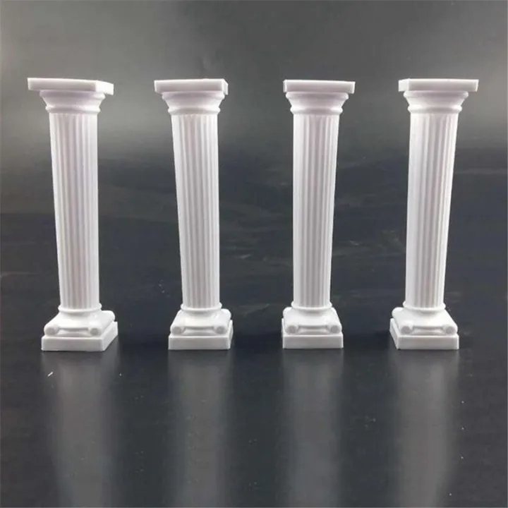 16Pcs%20White%20Small+Large%20Plastic%20Cake%20Pillars,Wedding%20Cake%20Pillars%20Stand,Fondant%20Cake%20Support%20Mold%20-%20Image%209