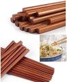 1 Pair Chopsticks Reusable Wooden Chinese Chopsticks Dishwasher Safe Wood Chopstick. 