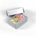 Transparent  Glass Rose Exquisite  Handcrafted Valentines Day Gift Gift Boxed Double Rose Valentines Day Rose for Valentine's Gift Wedding Favor Love Souvenir Anniversary Present Romantic Decor. 
