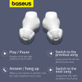 Baseus WM01/WM02 Wireless Bluetooth Earphone Smart Noise Reduction Mini In-Ear Wireless Earbuds Headphones. 