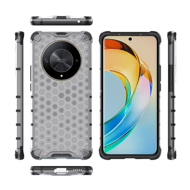 %E3%80%90Unbeatable%20Prices%E3%80%91%20Quiberk%20for%20X9b%205G%20Honeycomb%20Patterned%20Case%20Hard%20Shockproof%20Rugged%20Back%20Cover%20-%20Image%205