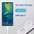 5A Type C Fast Charge Cable USB C Quick Charge for Xiaomi Samsung Huawei OPPO Pixel Mobile Phone Type-C Charging Cables Wire.
