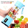 Portable Juicer Electric 4 Blades Usb Rechargeable Smoothie Blender Machine Mixer Mini Juice Cup Maker Fast Blenders Food Processor - Juice Maker. 