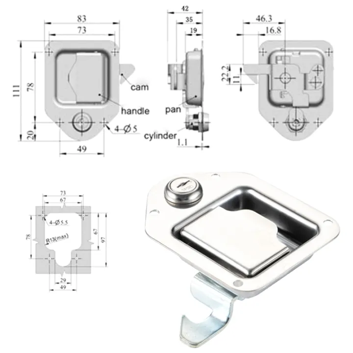 Truck%20Tool%20Box%20Latch%20Stainless%20Steel%20Toolbox%20Paddle%20Lock%20Spare%20Parts%20Accessories%20Handle%20with%20Keys%20for%20Truck%20RV%20Trailer%20-%20Image%202