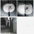 Heavy Duty 3 Keys Office Glass Door Lock 13-18mm No Need Drilling Glass Display Cabinet Locks Stainless Steel Rotary Sliding Room Door Locks Shop. 