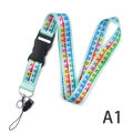 Chemistry Periodic Table of Elements Lanyards Key Chain Neck Straps Phone Rope Hudduo. 