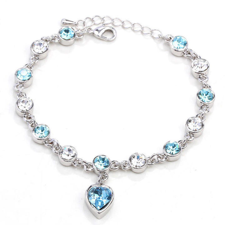 Trendy%20Crystal%20Rhinestone%20Heart%20Shape%20Light%20Blue%20Stone%20Bracelet%20for%20Women%20New%20Collection%20-%20Bracelet%20for%20Girls%20Simple%20Stylish%20-%20Image%207