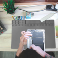 Silicone Soldering Mat Electronic Repair Mat for Laptop, Watch, Cellphone - Solder Pad Heat Resistant 932 Fahrenheit.