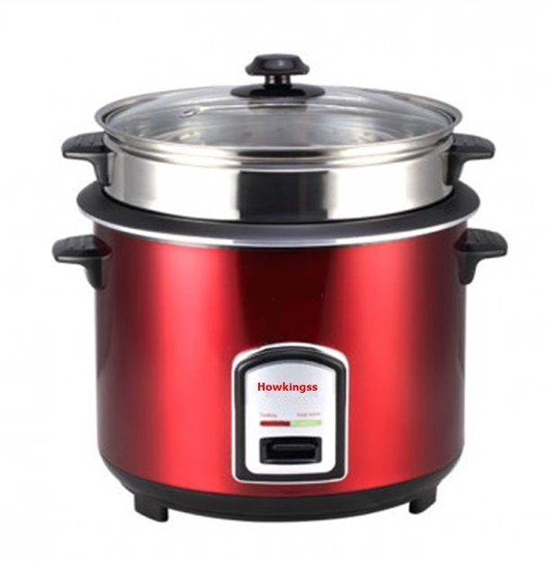 Howkingss Rice Cooker 1.8 ltr (Double pot 1pc non-stick & 1pc stainless steel)