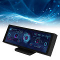 PC CPU Data Monitor 7.9 Inch IPS Customizable Theme Editor Auto Off USB Power Dimmable Computer Temp Monitor for GPU RAM. 