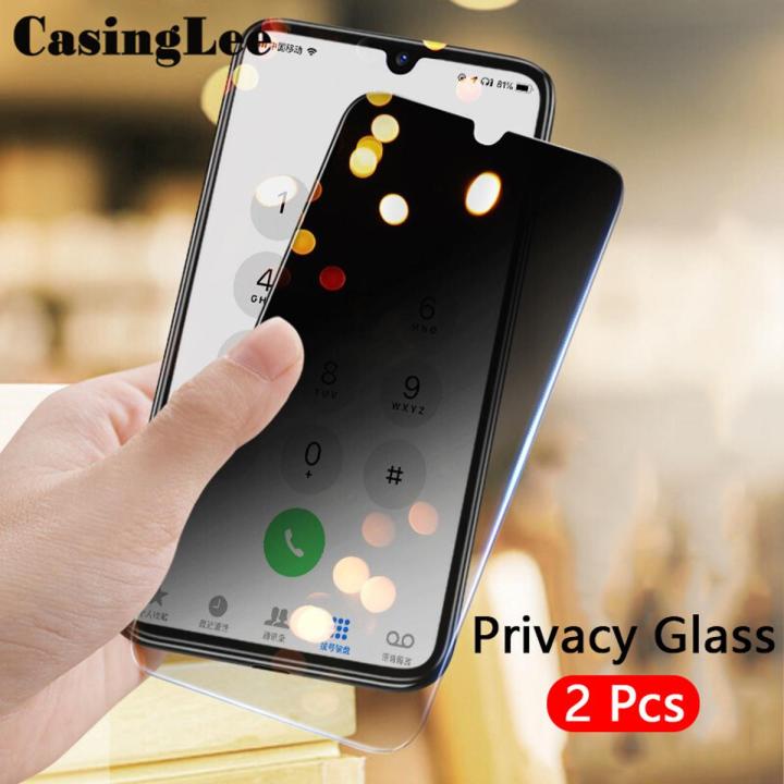 2pieces Privacy Glass for ZTE Blade V40 Design Screen Protector