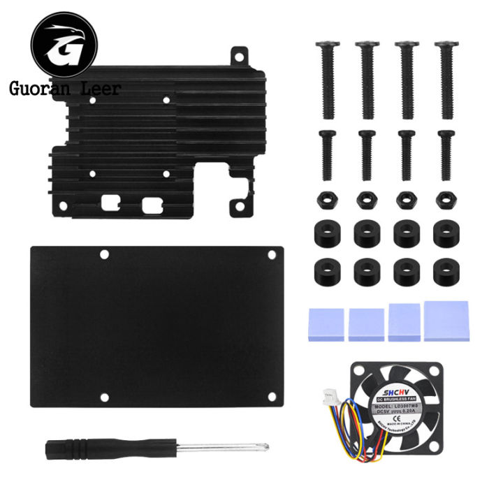 Active Cooler Cooling Fan Heatsink Radiator Aluminum Alloy Heatsink Cooler Compatible For Raspberry Pi 5 CPU System