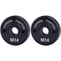 2Pcs Quick Clamping Nut M14 Angle Grinder Clamping Nut 125 150 180 230 Flange Nut Tool Power Replacement for Makita..