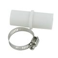1/2Set Strong Reliable Connection Drain Hose Connector with 2 Clamps For Washing Machine Water Pipe Washer Hose Adapter Kit.