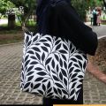 Cotton Fabric Tote Shopping Bag (14"x16") – Single Piece. 