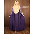 Glam Touch Premium Humayra Contrast Abaya, Boroka for Women, Dubai Cherry Abaya. 