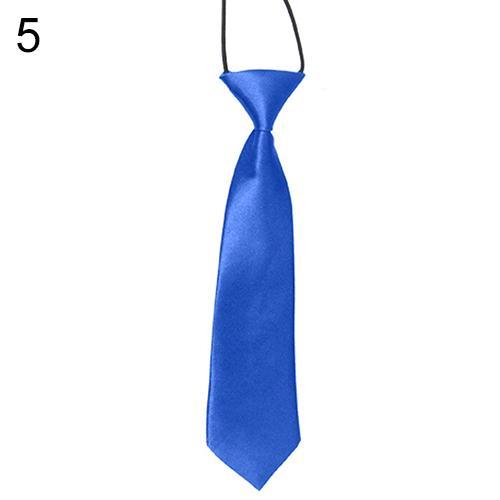 School%20Boys%20Kids%20Children%20Baby%20Wedding%20Banquet%20Solid%20Colour%20Elastic%20Tie%20Necktie%20-%20Image%203