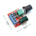 SRS Motor Speed Controller Adjustable Board Switch 12V 24V DC-DC 4.5V - 35V 5A 90W PWM DC. 