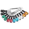 12PCS 1/4Inch Hex Screwdriver Bits Holder Extension(6 Colors). 