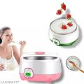 Easy yogurt Maker Machine Stainless Steel - ABS + PP - 220-240V - 15W - 1L Capacity Home Electric Automatic Yogurt Maker. 