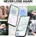 MiLi MiTag Go Smart Bluetooth Tracker for Android | Global Location Finder for Keys Bags Luggage | 3 Months Warranty.