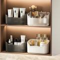 Matte Cosmetic Organizer Bathroom Bedroom Desktop Storage Box for Make Up Lipstick Perfume Skincare Cosmetic Tray Case Box.