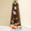 AndorMahal Unique Corner Bookshelf ( Made Of MDF Board) (4ft by 1.5ft by 1ft). 