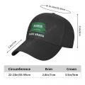 Baseball Cap Saudi Arabia Flag Cool Saudi Arabian Fans Wild Sun Shade Peaked Adjustable Outdoor Caps for Men Women.