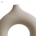 Modern Minimalist Ceramic Flower Vase Pottery Vases for Bedroom Home Decor S.