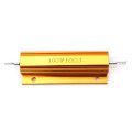 1/2/4/8/10 Ohm 100W Watt Shell Power Aluminum Housed Case Wirewound Resistor New.