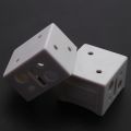 1 Inch Blind Brackets White Profile Box Mounting Bracket Window Blinds Headrail Bracket (8).