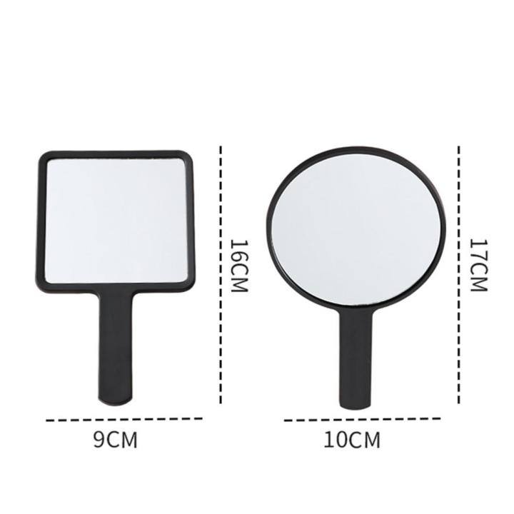 Stylish%20Hand%20mirror%20High-definition%20Square%20Handheld%20Vanity%20mirror%20Durable%20Lightweight%20Makeup%20mirror%20for%20SPA%20Salon%20Travel%20Home%20-%20Image%207