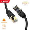 HXSJ CableCreation C-at 8 Ethernet Cable Outdoor Heavy Duty 26AWG 40Gbps 2000Mhz Patch Ultra Speed LAN Network RJ45 Cable Anti UV. 