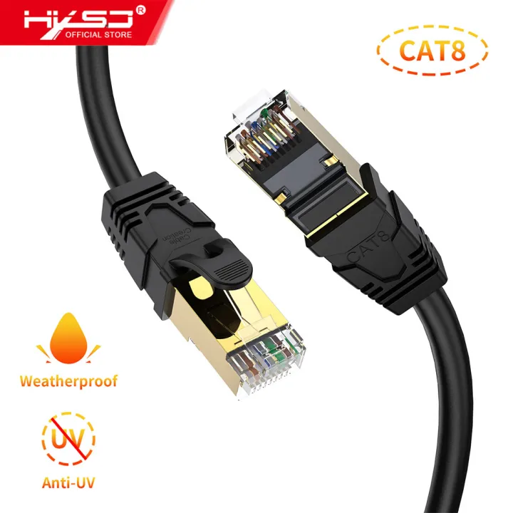 HXSJ%20CableCreation%20C-at%208%20Ethernet%20Cable%20Outdoor%20Heavy%20Duty%2026AWG%2040Gbps%202000Mhz%20Patch%20Ultra%20Speed%20LAN%20Network%20RJ45%20Cable%20Anti%20UV%20-%20Image%202