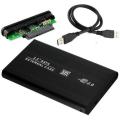 HDD /ssd External Enclosure Case 2.5 Inch USB 2.0 Hard Drive Disk case only. 