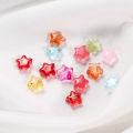 St.kunkka 10-30pcs 8mm Glass Five-pointed Star Beads Gilt Star Beads for DIY Bracelet Necklace Jewelry Making. 