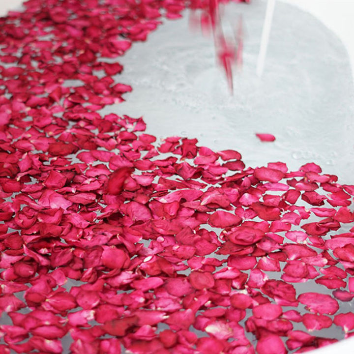 10g Dried Rose Petals Natural Flower Bath Spa Whitening Shower Dry Rose Flower