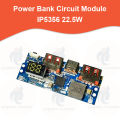 IP5356 22.5W Dual USB Power Bank Module With Digital Display.