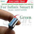For Infinix Smart 8 X6525 X6525D Sim Tray Micro SD Card Slot with Sim Ejector Pin Replacement Part. 